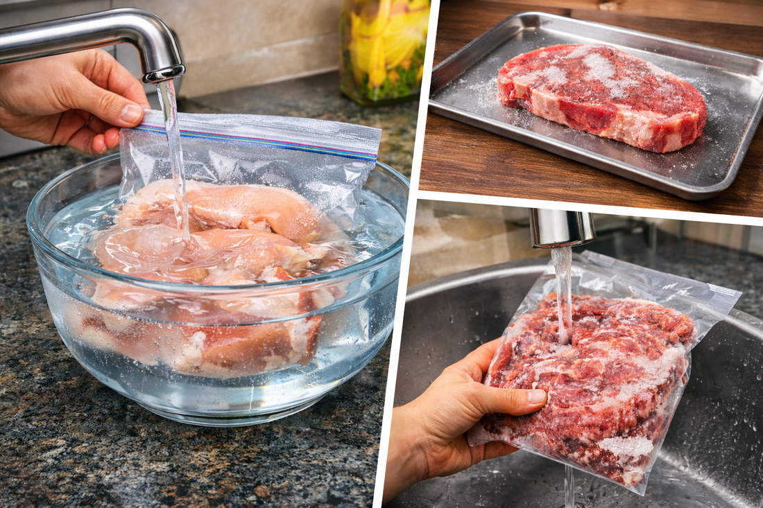 How to Defrost Meat Faster Without Microwave