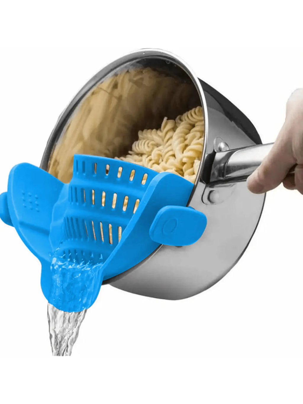 Adjustable Clip-On Strainer for Pots and Pans