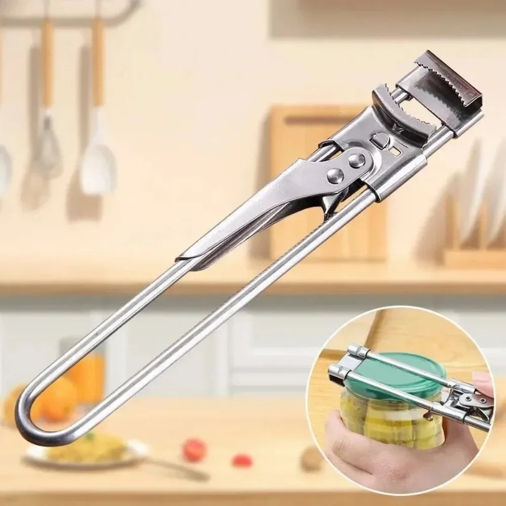 Heavy Duty Stainless Steel Adjustable Jar Opener
