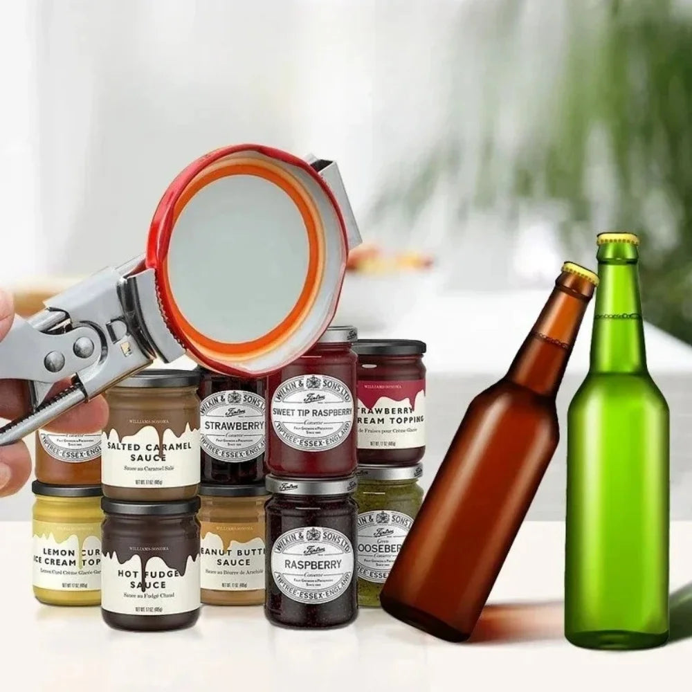 Heavy Duty Stainless Steel Adjustable Jar Opener